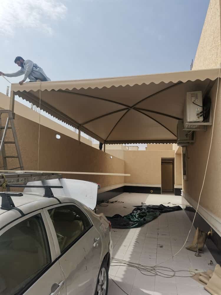 مظلات سيارات الدمام